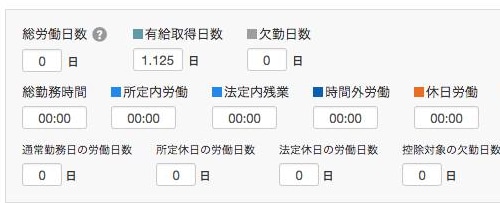 時間単位の有給のインポート/直接編集に対応