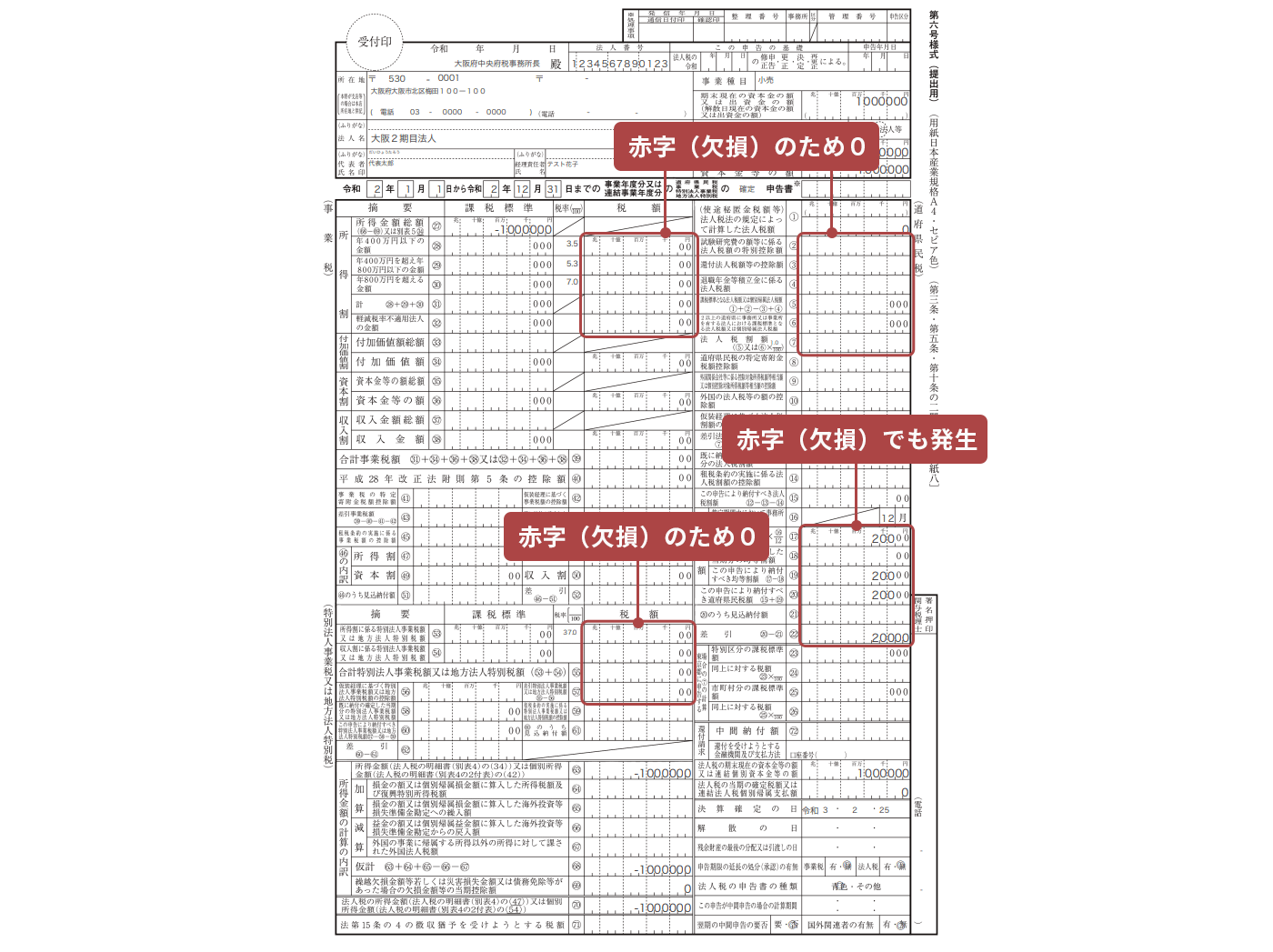 画面イメージ：第六号様式