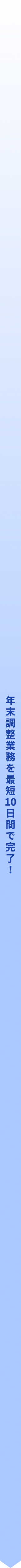 年末調整業務を最短10日間で完了!