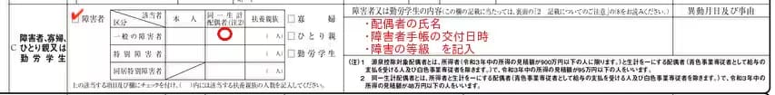 「一般の障害者」の場合