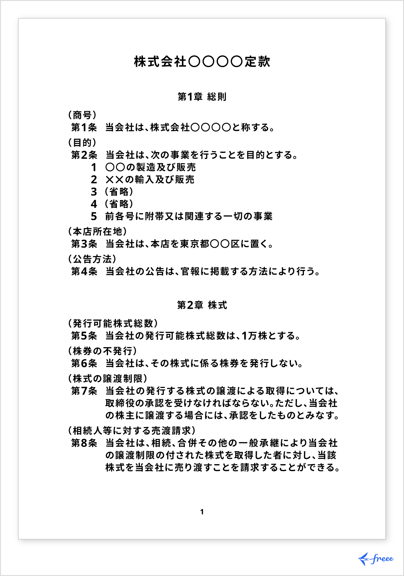 定款の書き方は？各記載事項でのポイント・注意点をわかりやすく解説