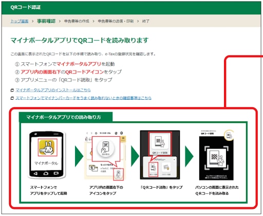 QRコード認証