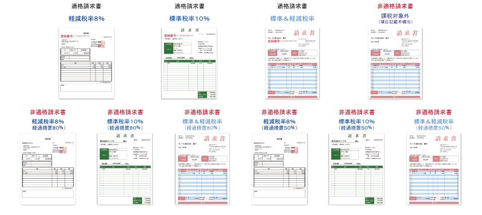 [インボイス後] 請求書の記帳パターン