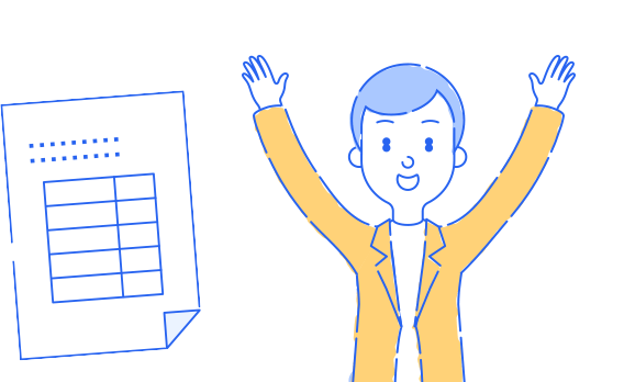 ５分で設立手続き完了早く業務に入れる。