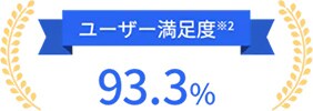 ユーザー満足度※2