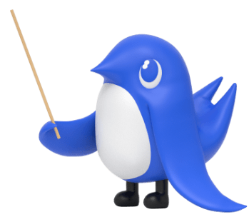 差し棒をもつfreeeツバメ