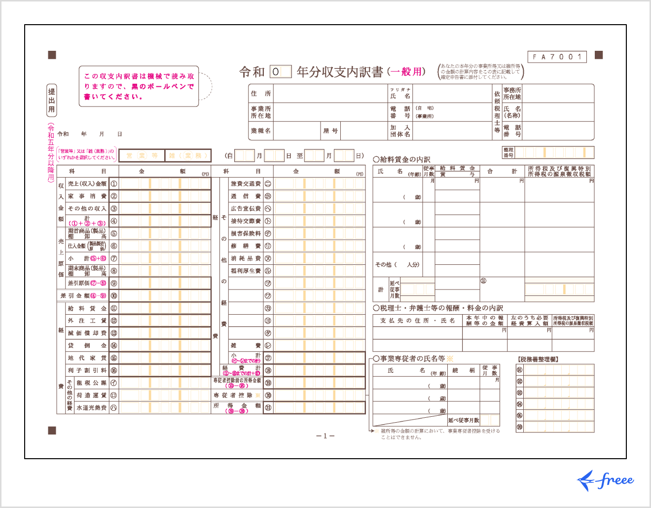 白色申告とは