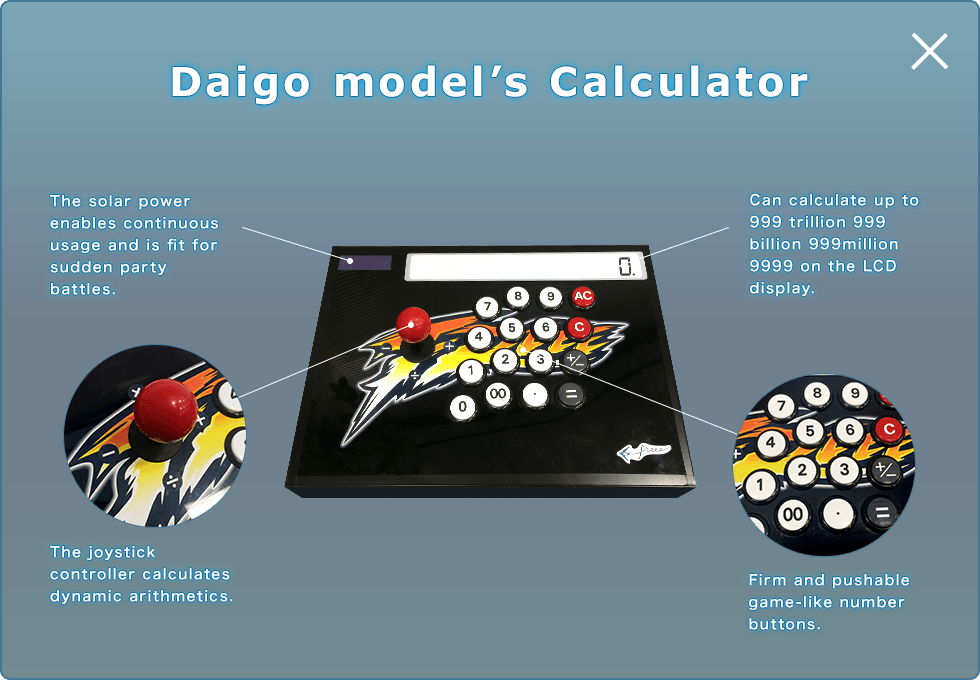 Daigo model's Calculator