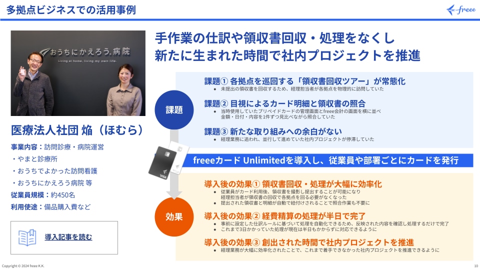 多拠点ビジネスでの活用事例