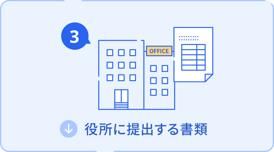 役所に提出する書類
