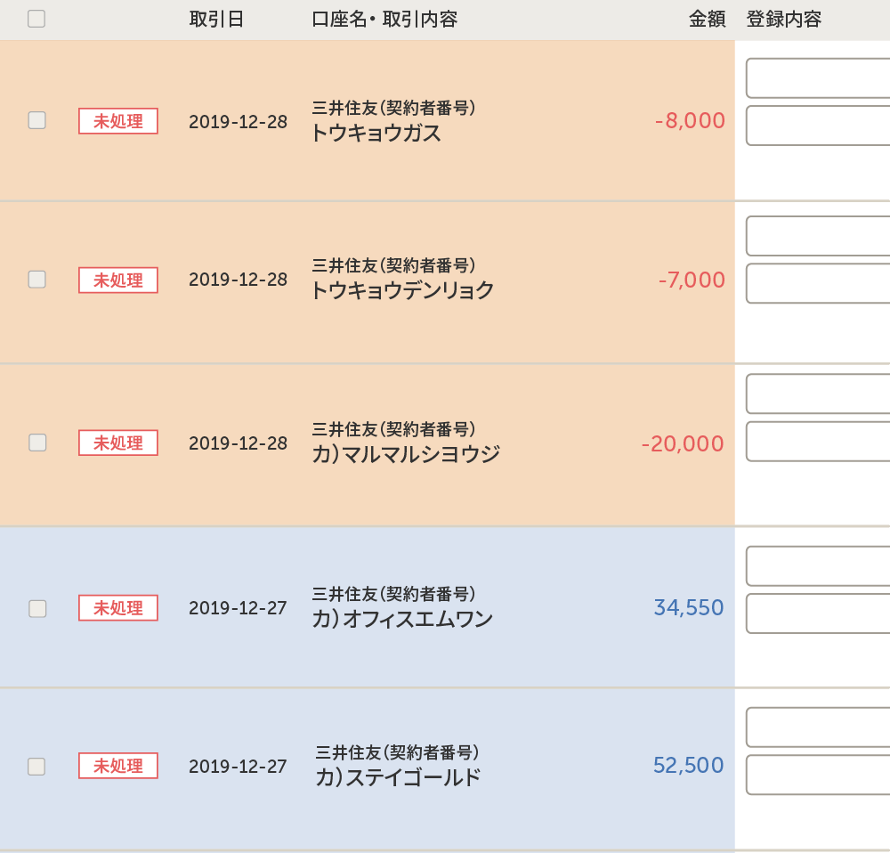 専門知識不要で、経理をかんたんに