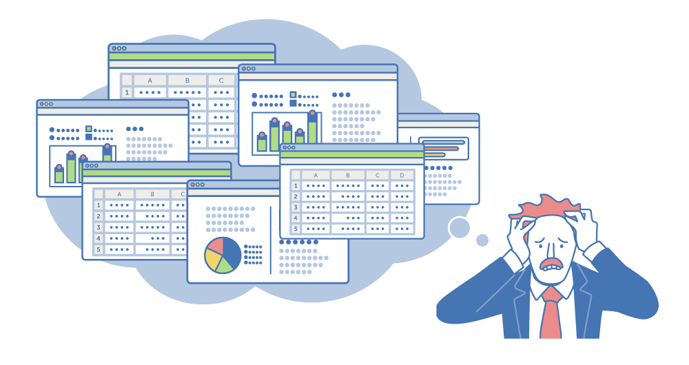 プロジェクト収支の確認に多大な工数が発生