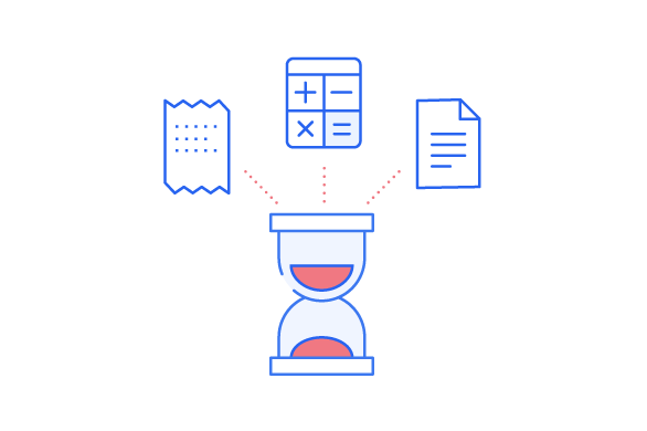経理に時間がかかっている