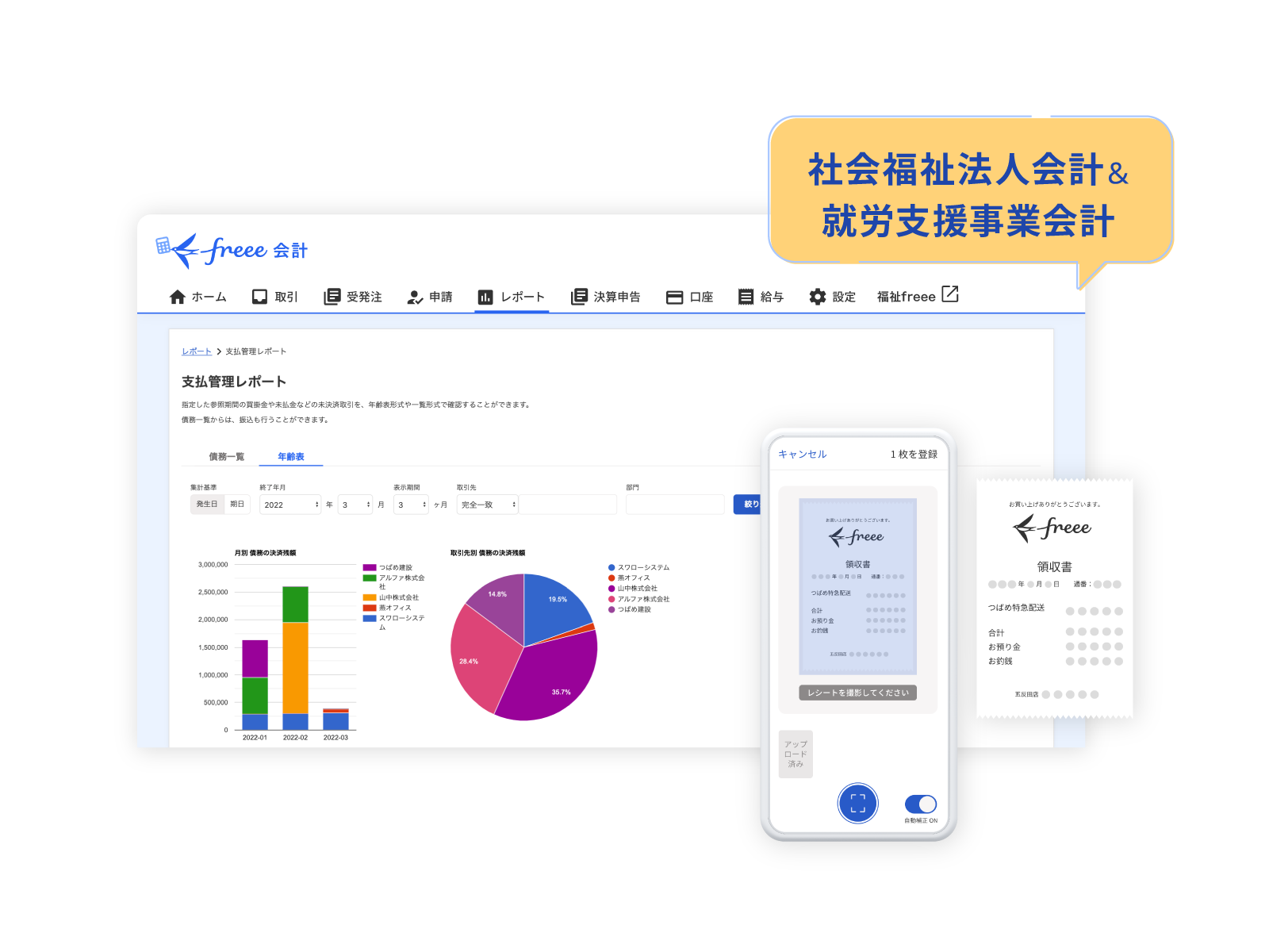 社会福祉法人会計 & 就労支援事業会計