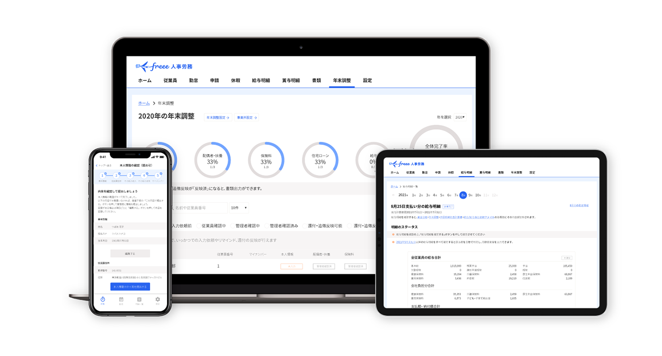 freee人事労務で大幅コスト削減