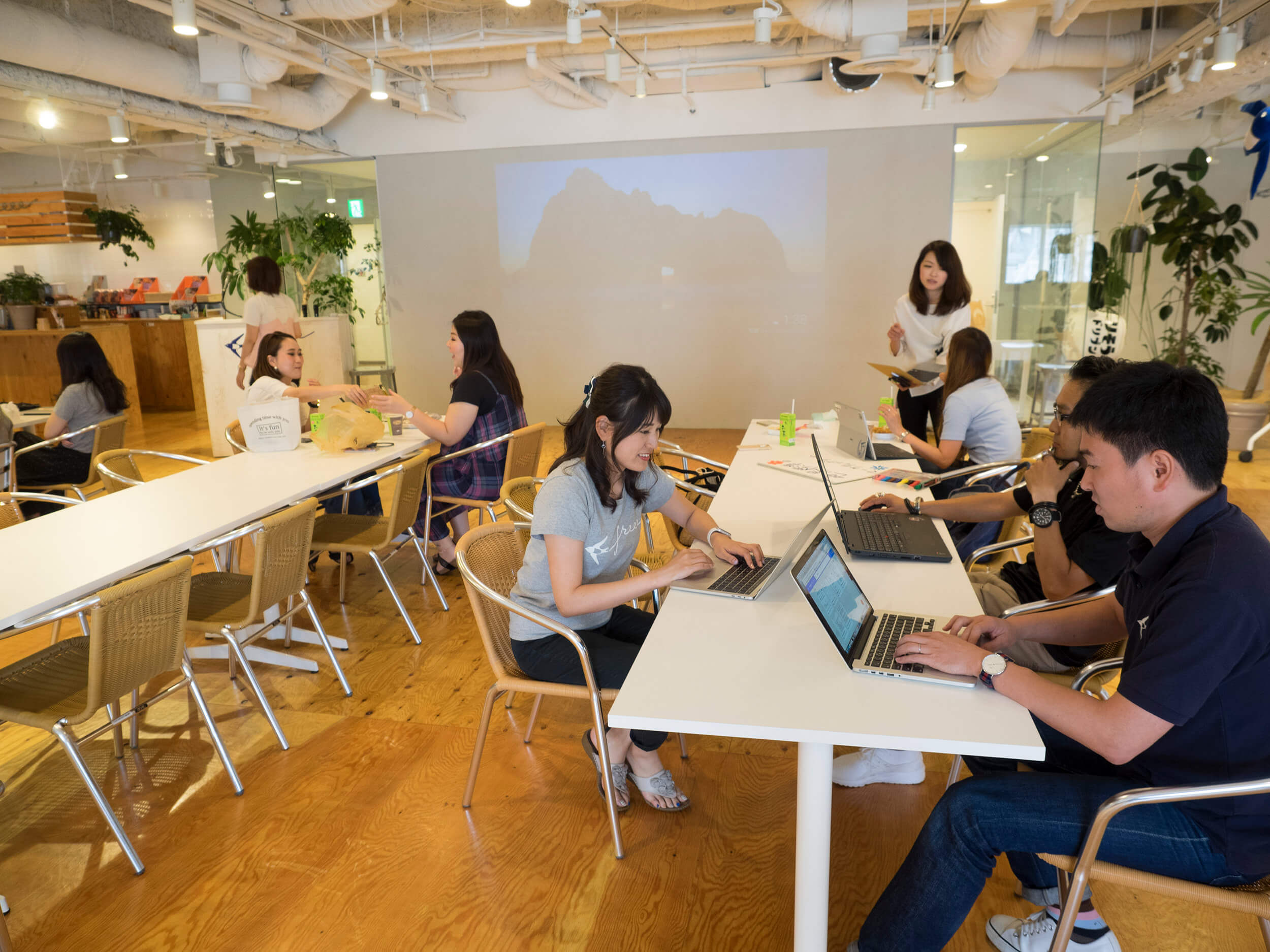 freee開業について話し合う三人